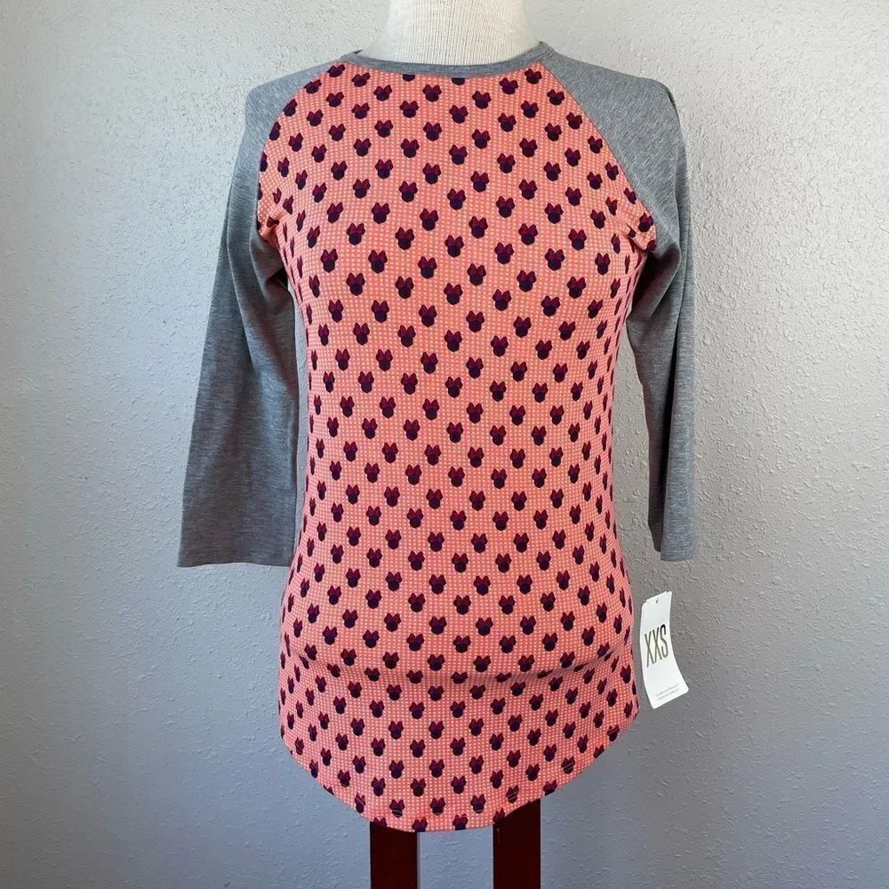 NWT Disney LulaRoe Randy Top Size XXS EUC